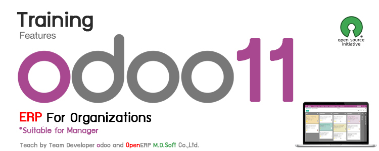 Training Features Odoo 11 ERP company