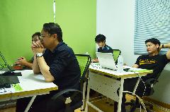 บรรยากาศขณะอบรมการนำ Odoo10 ใช้งานระบบ ERP สำหรับองค์กร