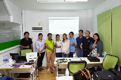 บรรยากาศขณะอบรมการนำ Odoo11 ใช้งานระบบ ERP สำหรับองค์กร