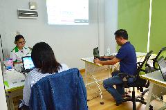 บรรยากาศขณะอบรมการนำ Odoo11 ใช้งานระบบ ERP สำหรับองค์กร