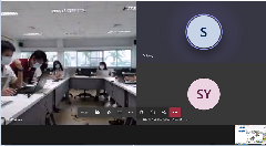 บรรยากาศผู้เข้าร่วมอบรม (ออนไลน์)