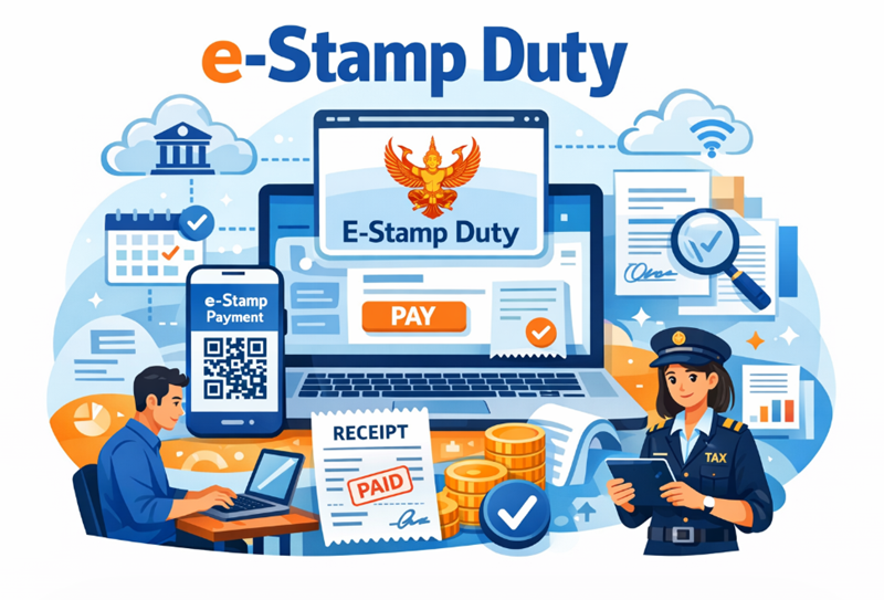 e-Stamp Duty คืออะไร ภาพหน้าปก e-Stamp Duty คืออะไร